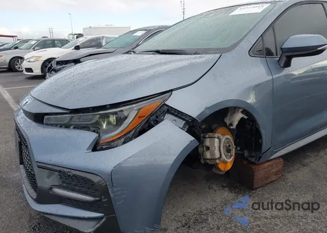 2020 Toyota Corolla Xse z USA, uszkodzony, nr VIN 5YFT4RCE8LP042200